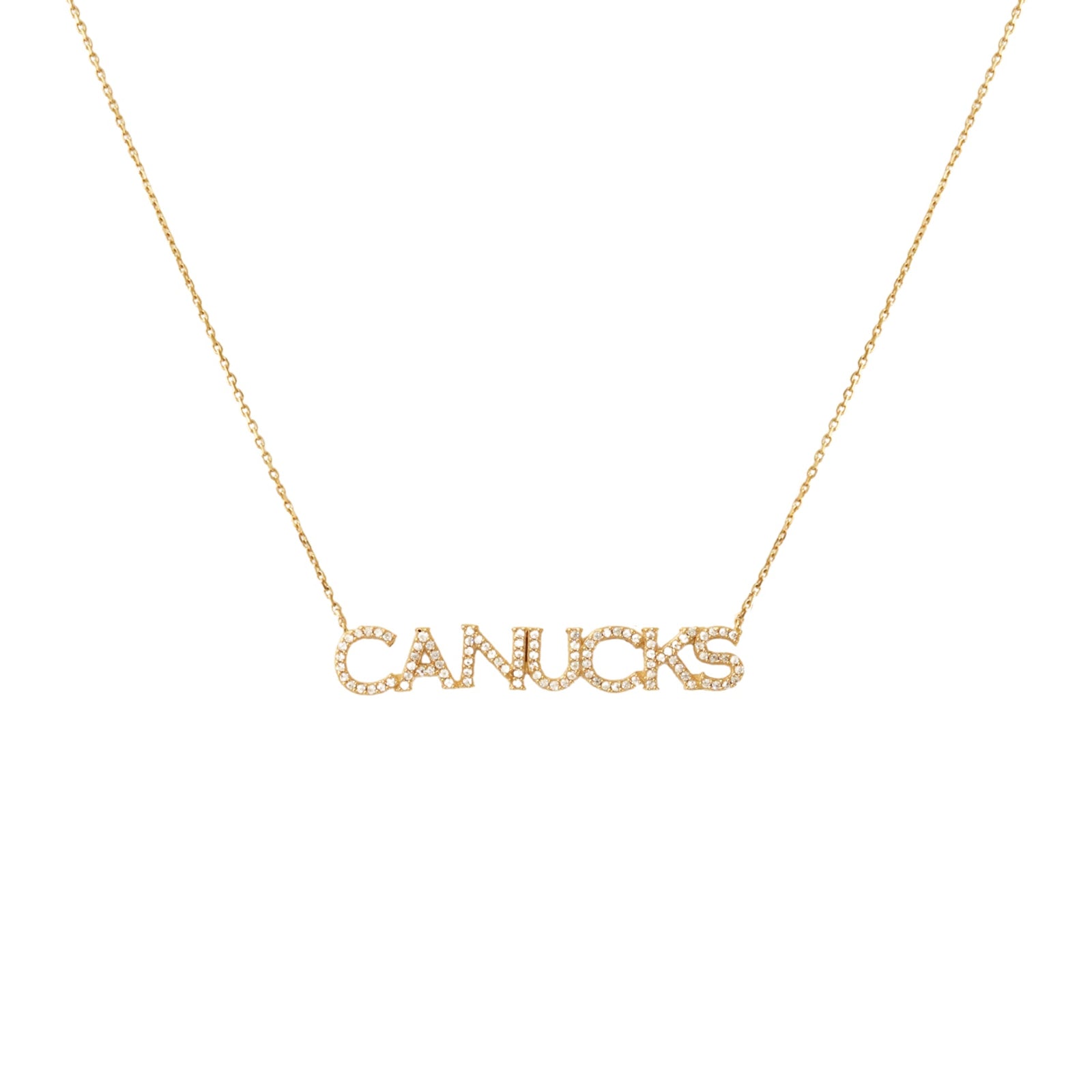 Vancouver Canucks Pavé Necklace - SO PRETTY CARA COTTER