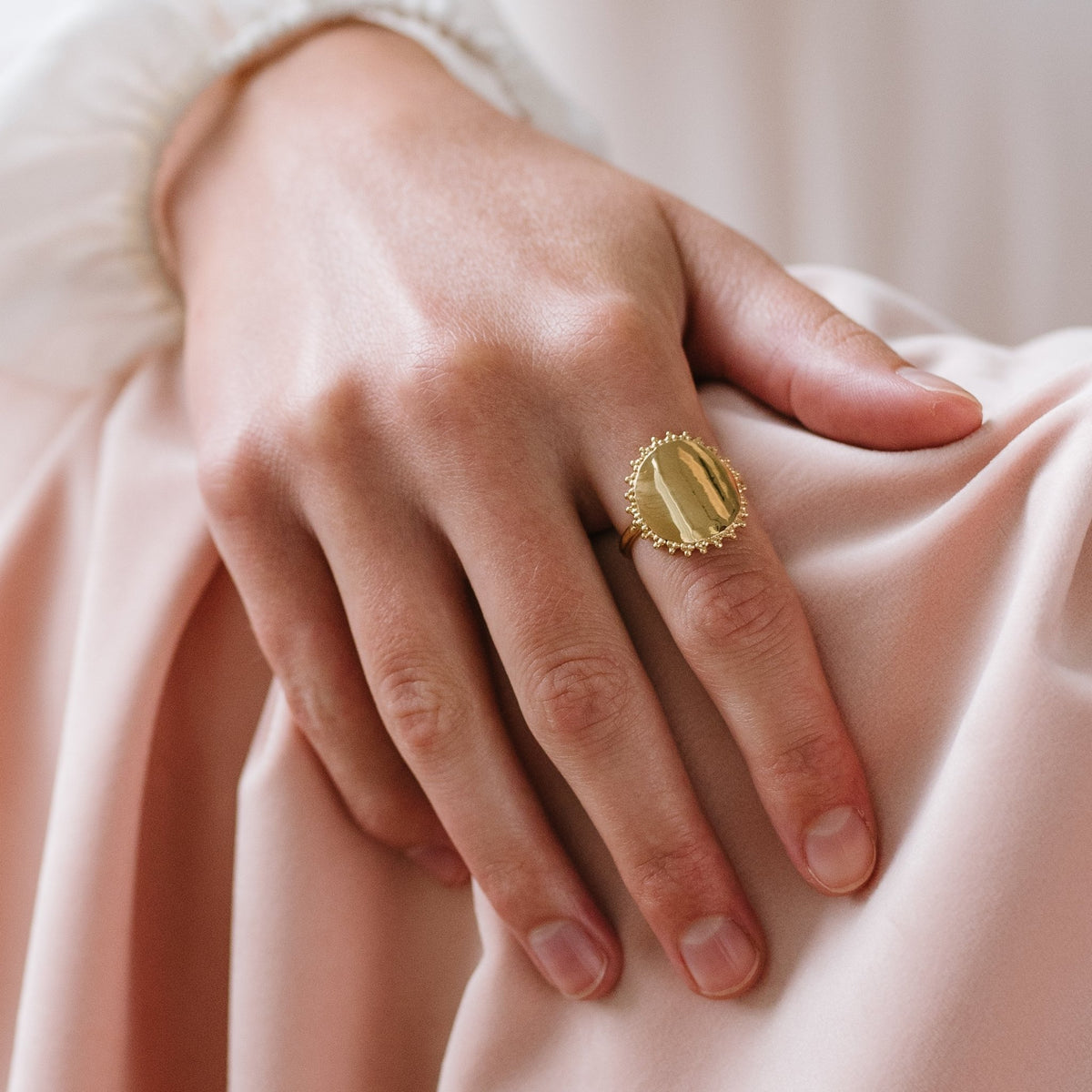 BELIEVE SOLEIL RING - GOLD - SO PRETTY CARA COTTER