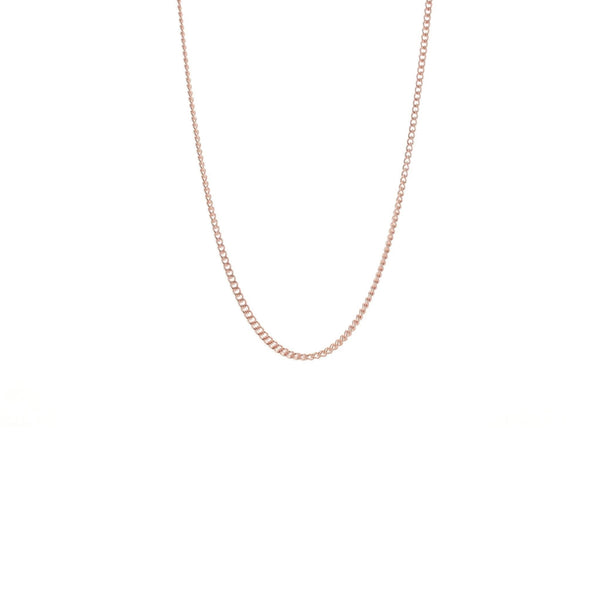 Plain rose sale gold chain