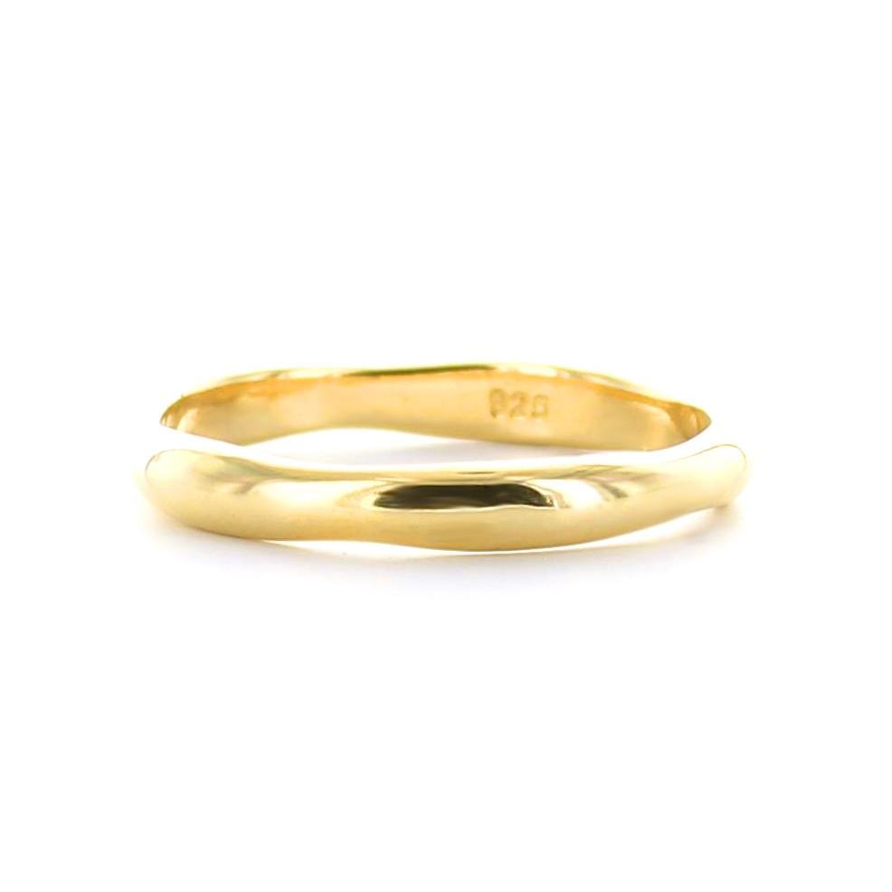 POISE STACKING RING & PENDANT GOLD - SO PRETTY CARA COTTER