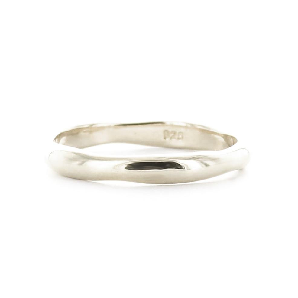 POISE STACKING RING & PENDANT SILVER - SO PRETTY CARA COTTER