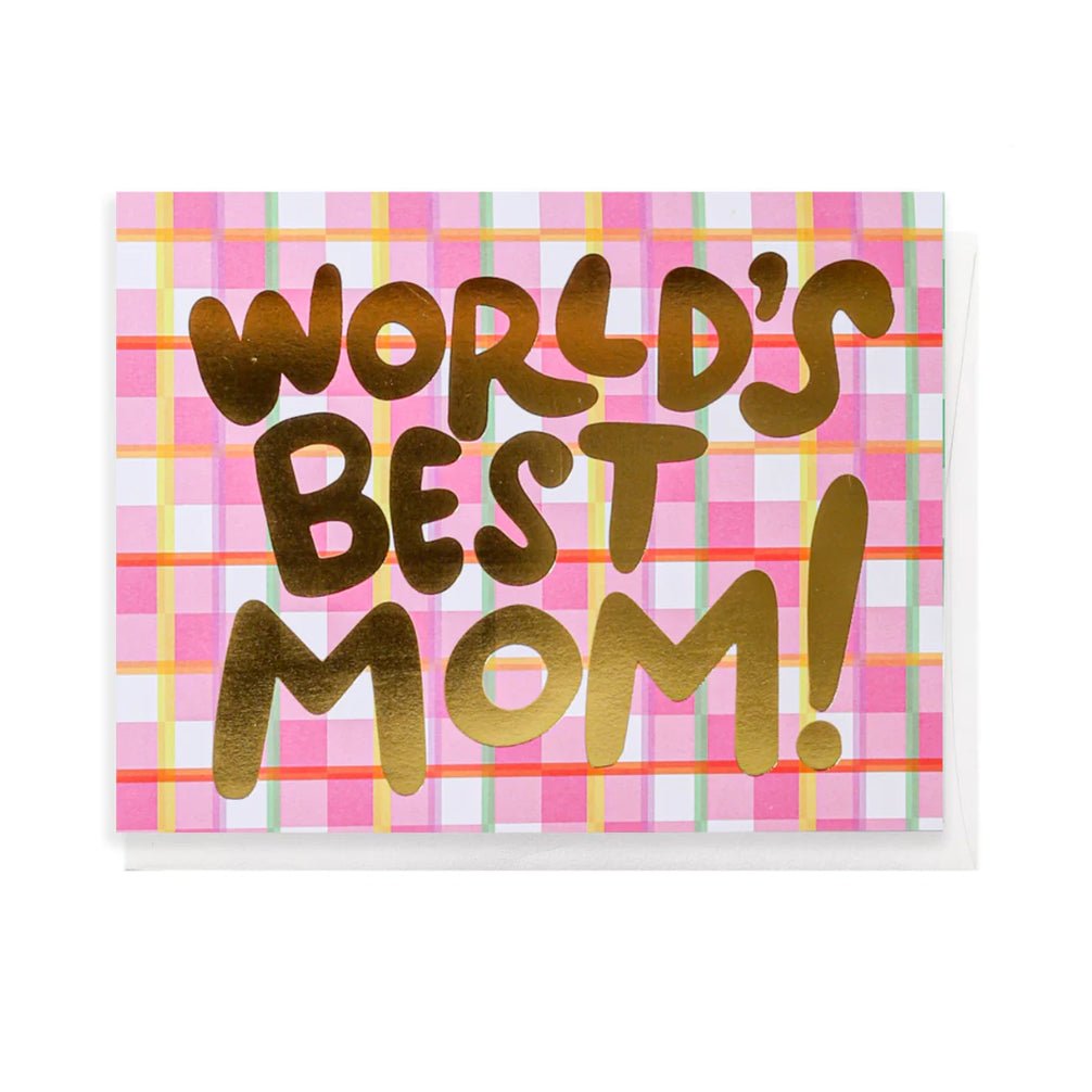 World's Best Mom, Greeting Card - SO PRETTY CARA COTTER