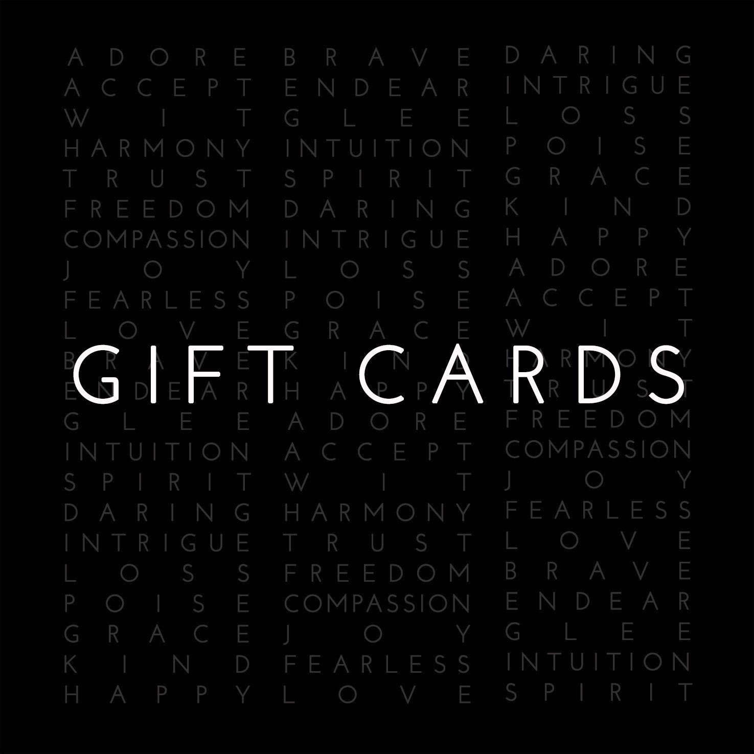 GIFT CARDS | SO PRETTY CARA COTTER
