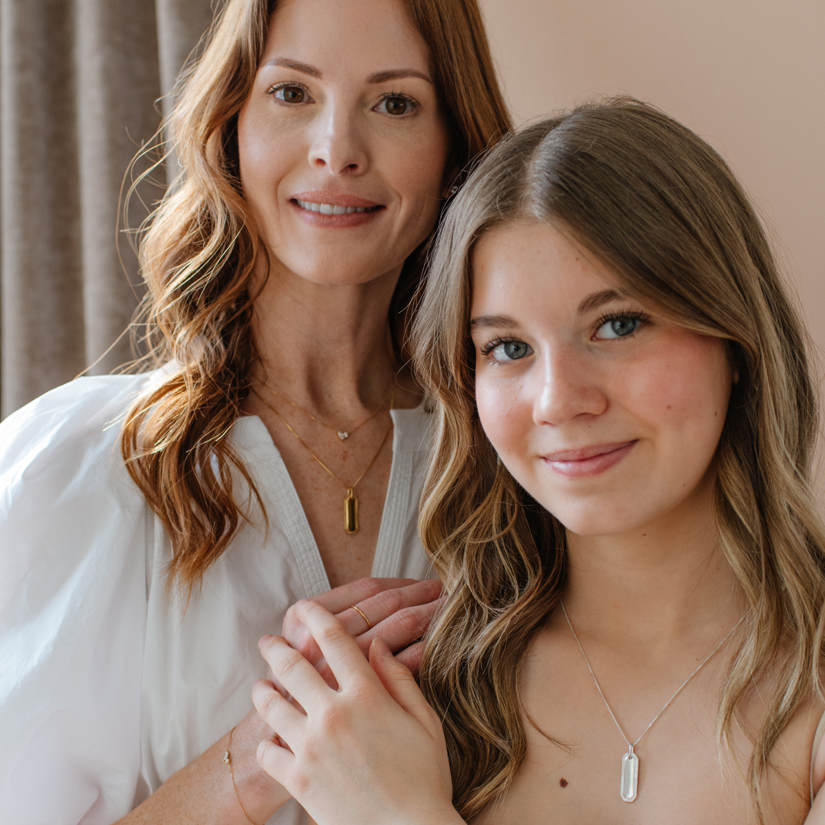 Fraiche Blank Engravable Pendant Necklace
