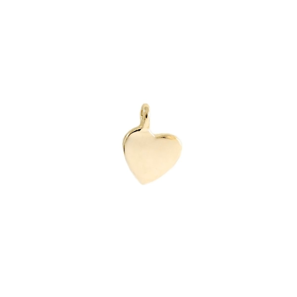 14K SOLID GOLD - LOVE NAMESAKE HEART CHARM - SO PRETTY CARA COTTER