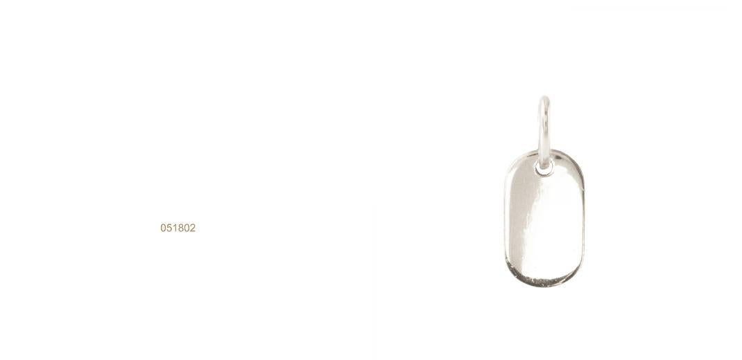 Poise Oval ID Charm