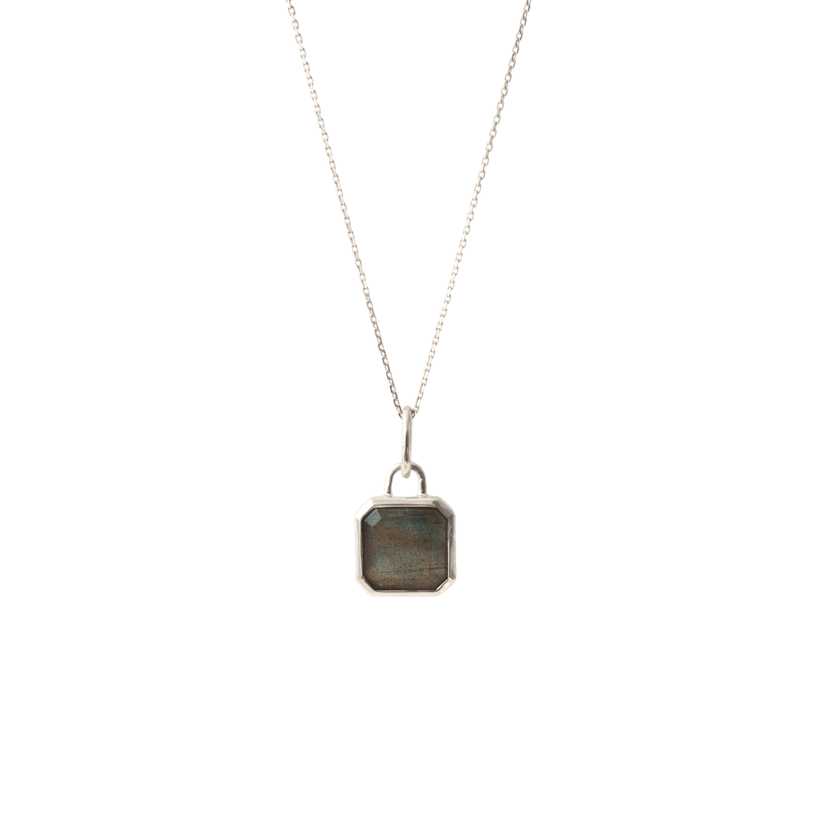 LOVE VINTAGE PENDANT NECKLACE - LABRADORITE
