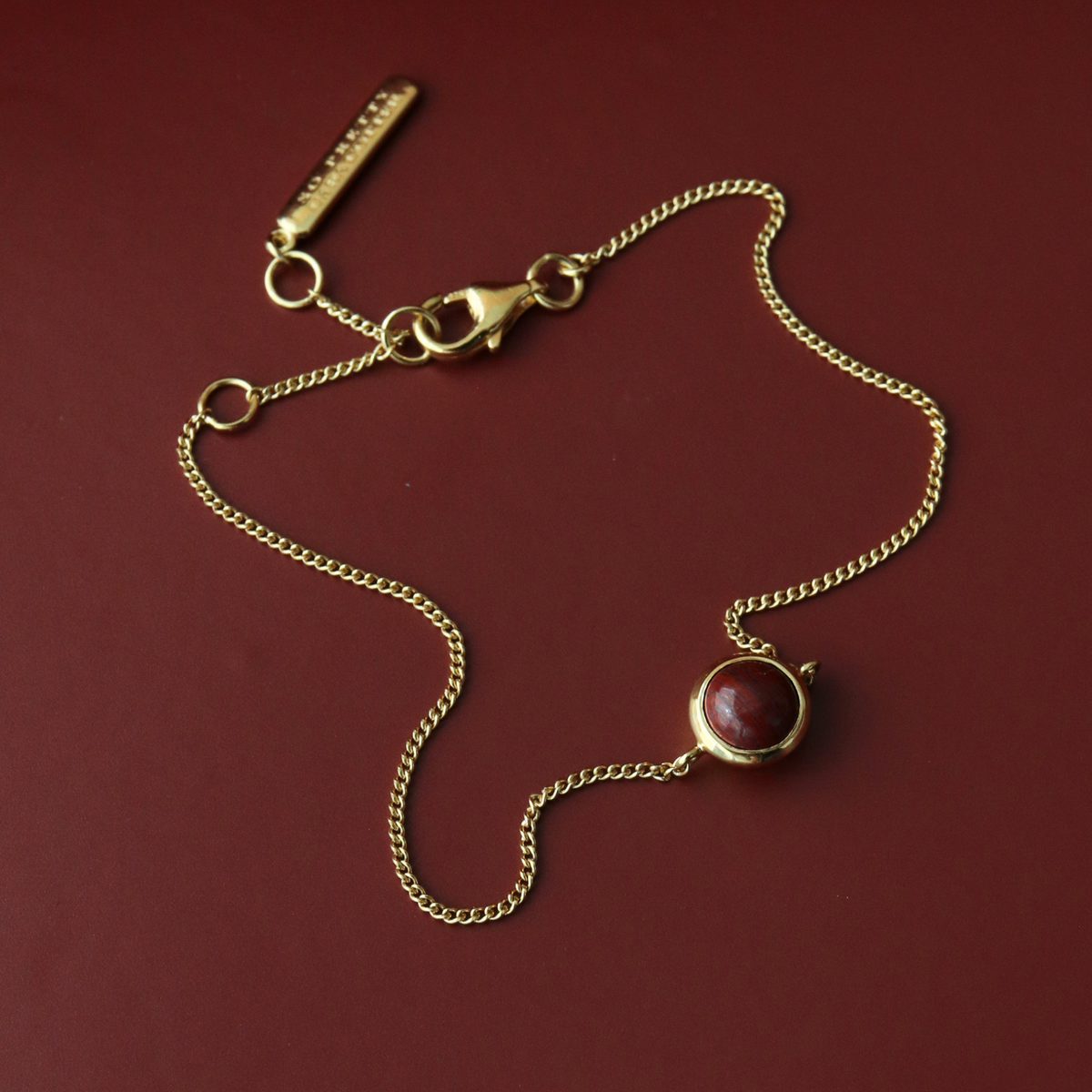 Dainty Legacy Bracelet - Sedona Red Jasper