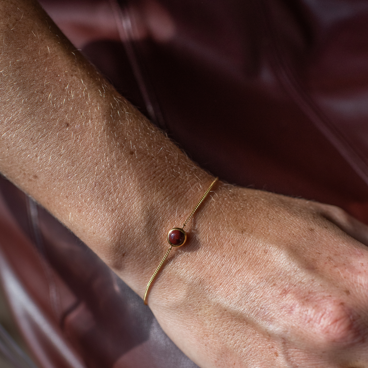 Dainty Legacy Bracelet - Sedona Red Jasper
