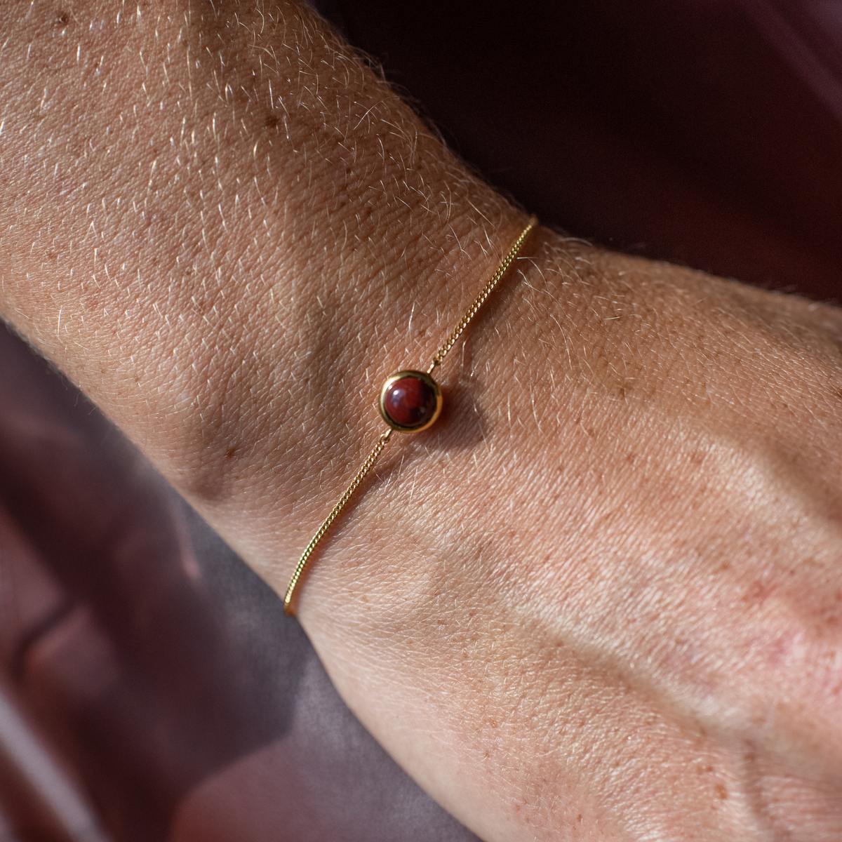 Dainty Legacy Bracelet - Sedona Red Jasper