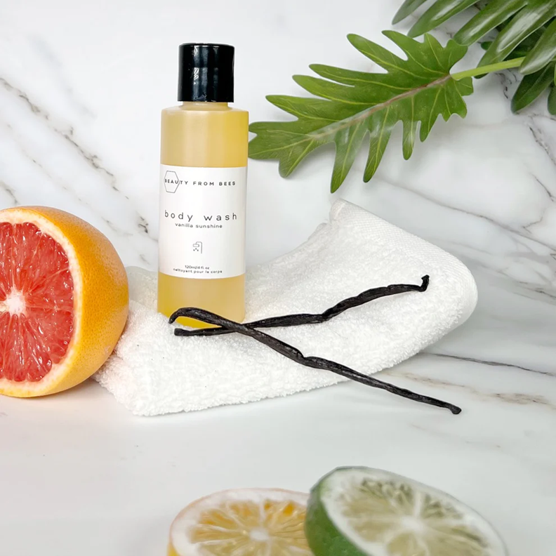 Beauty From Bees Body Wash Vanilla Sunshine