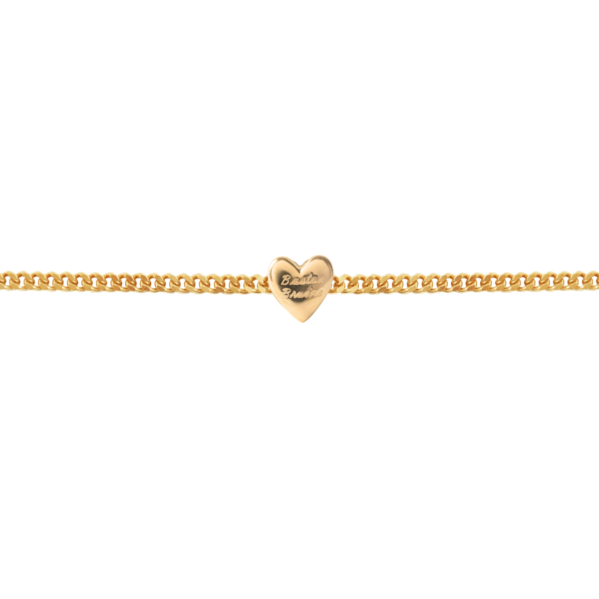 I Love My Boston Bruins  Slider Heart Charm Bracelet