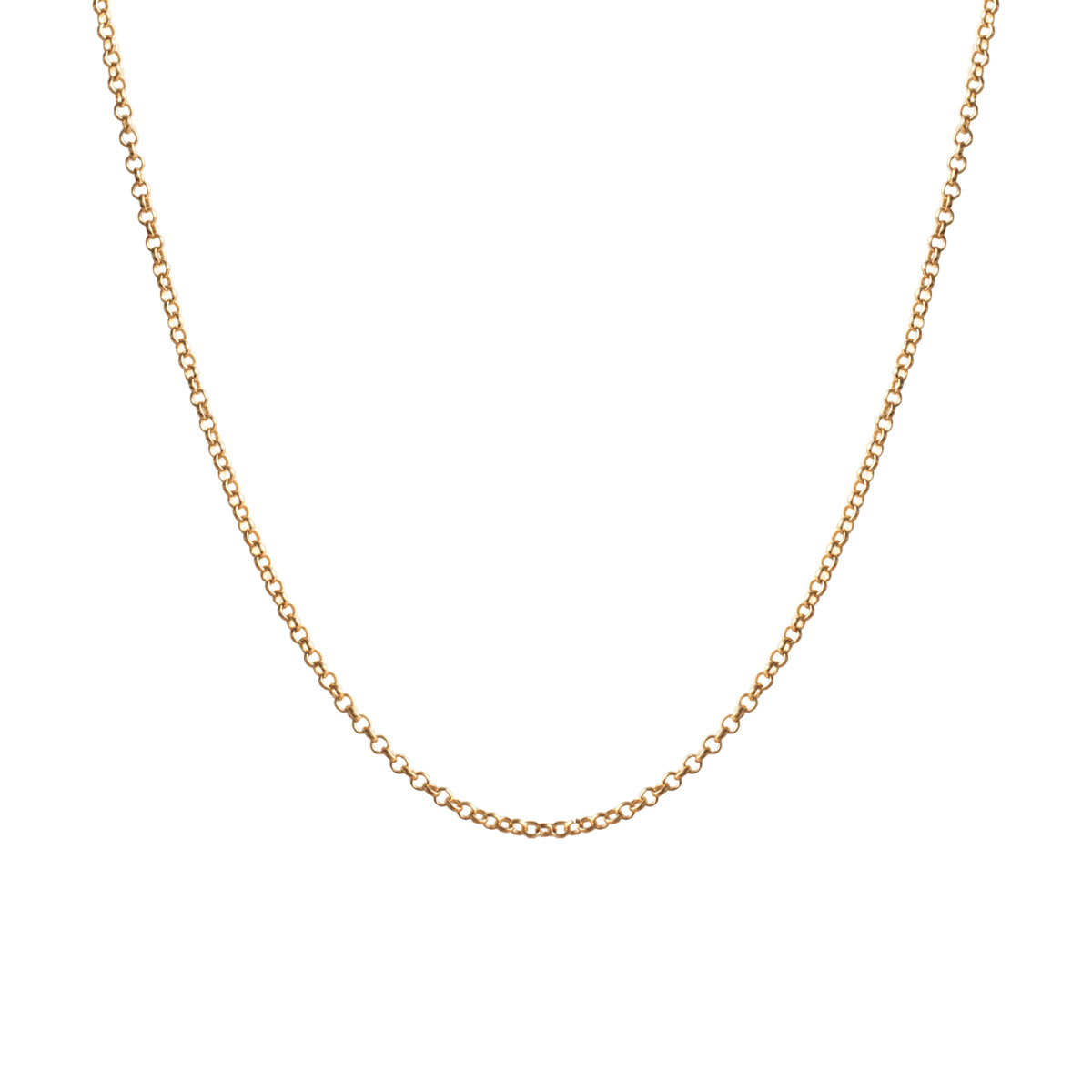 Charming 15-19" Round Cable Chain