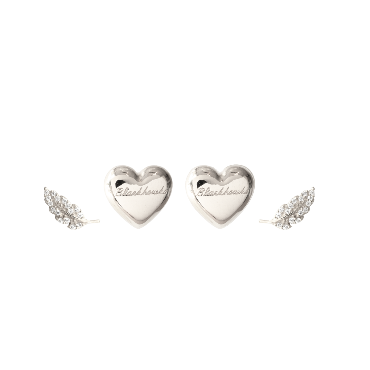I Love My Chicago Blackhawks Earring Stud Pack