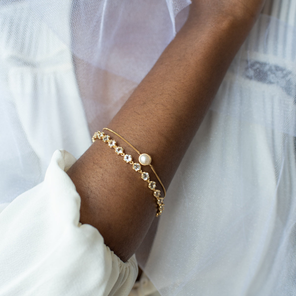 Dainty Legacy Bracelet - Pearl