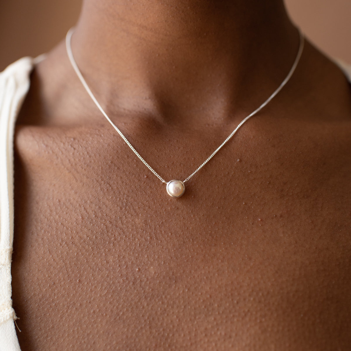 Dainty Legacy Necklace - Pearl