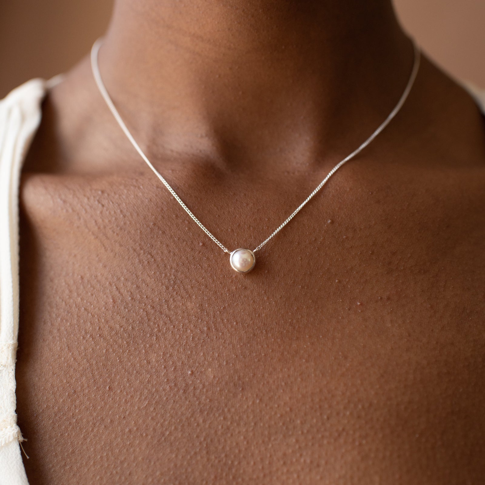 Dainty Legacy Necklace - Pearl