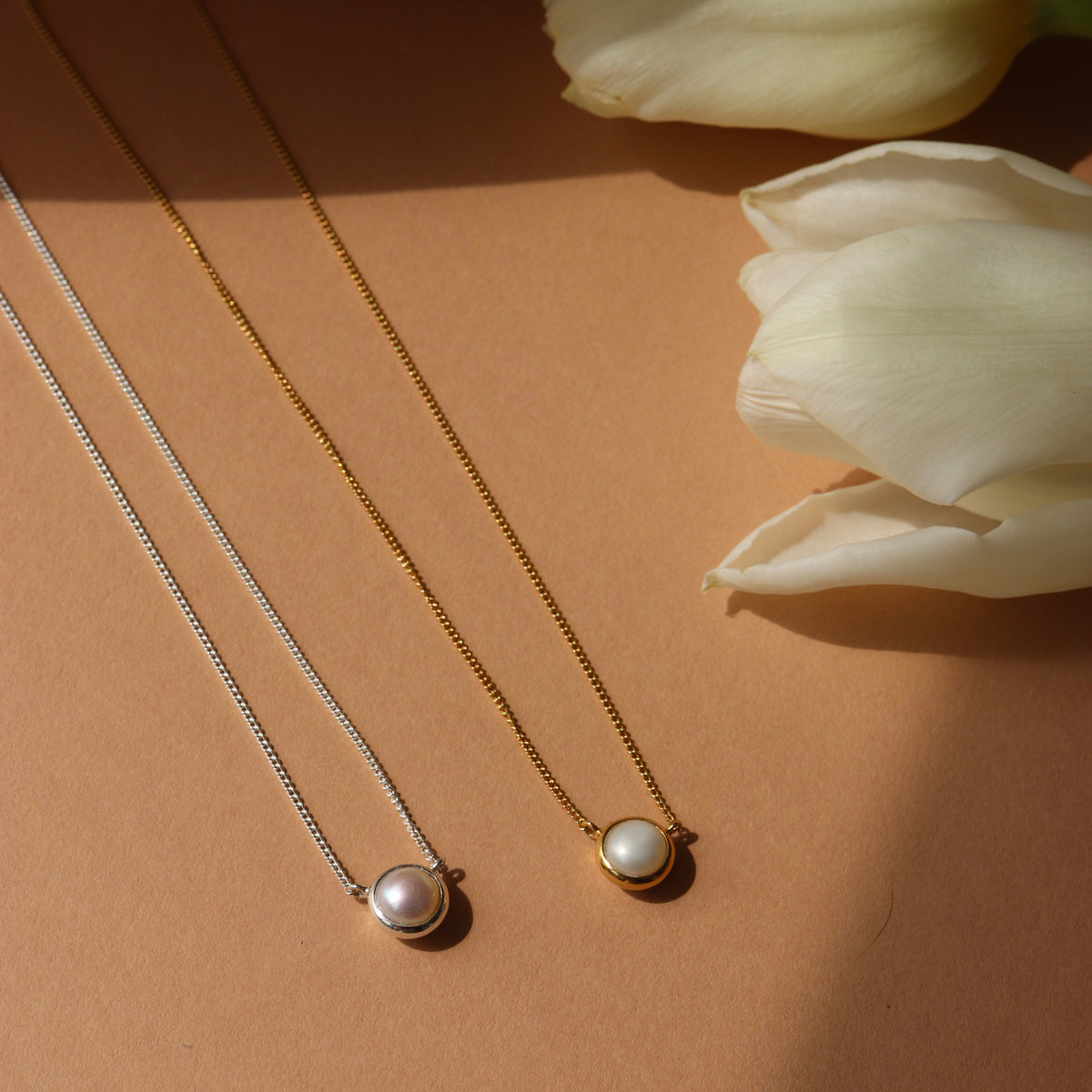 Dainty Legacy Necklace - Pearl