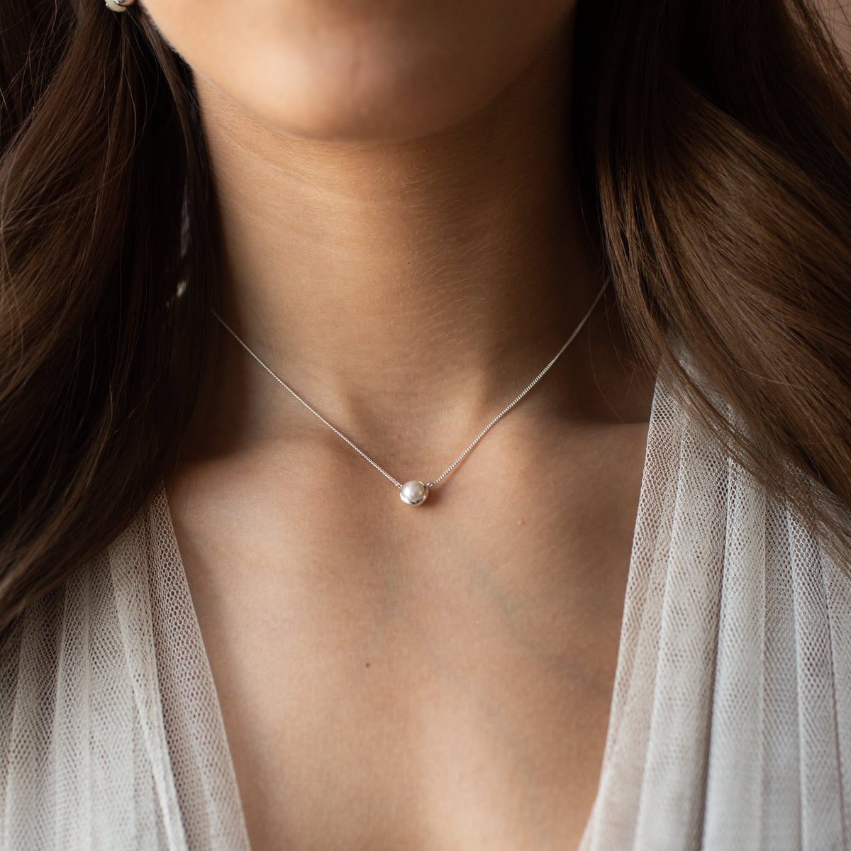 Dainty Legacy Necklace - Pearl