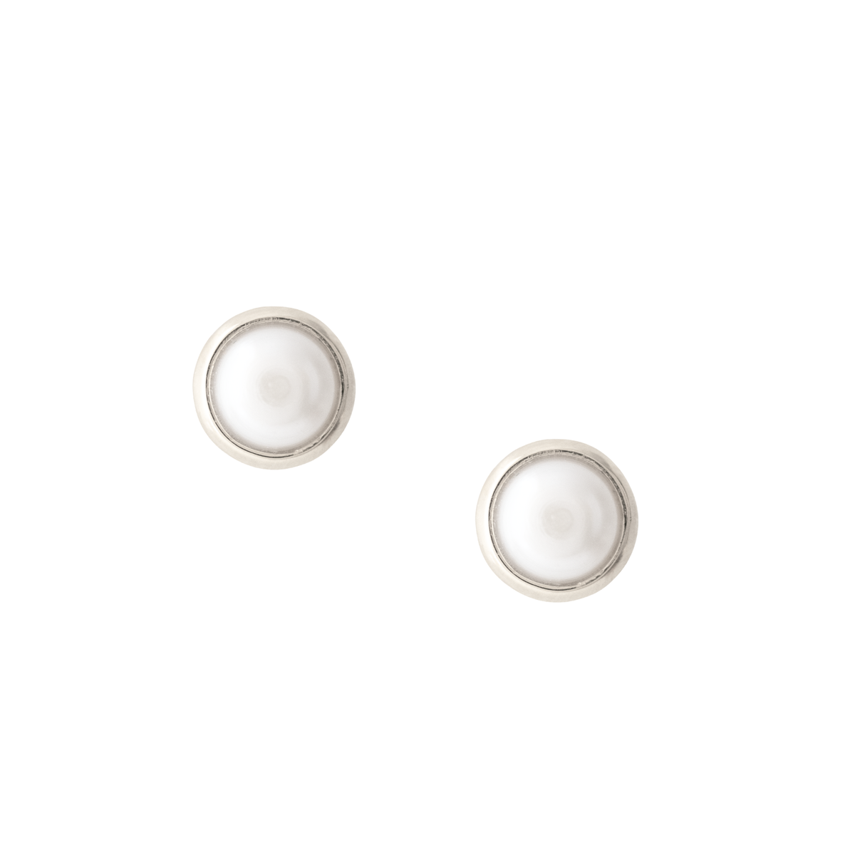 Dainty Legacy Studs - Pearl