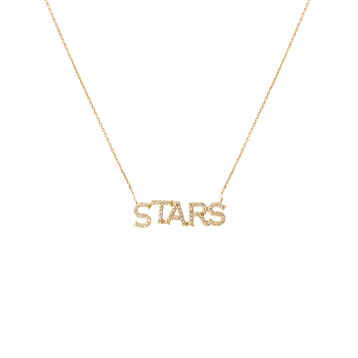 Dallas Stars Pave Necklace