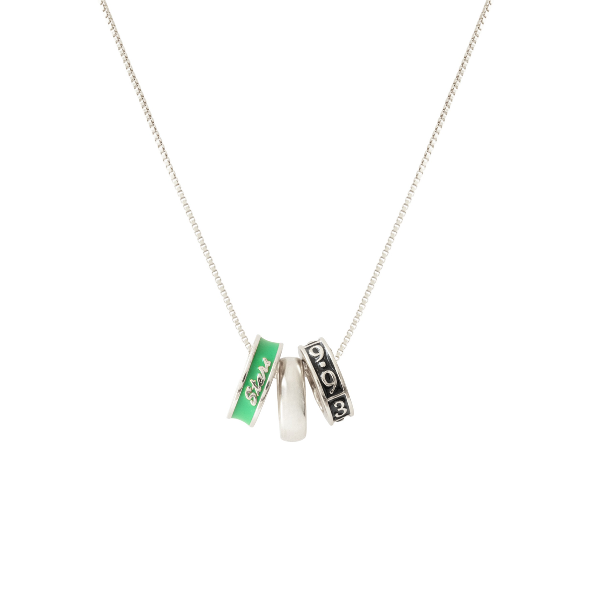 I Love My Dallas Stars Ring Charm Necklace