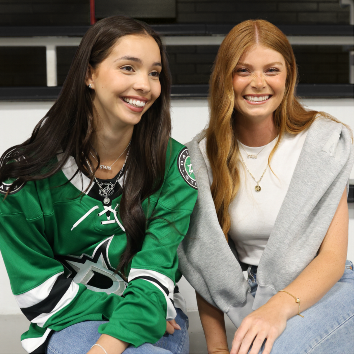 Dallas Stars Pave Necklace