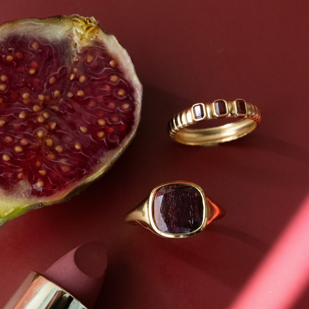 Fearless Vintage Ring - Sedona Red Jasper