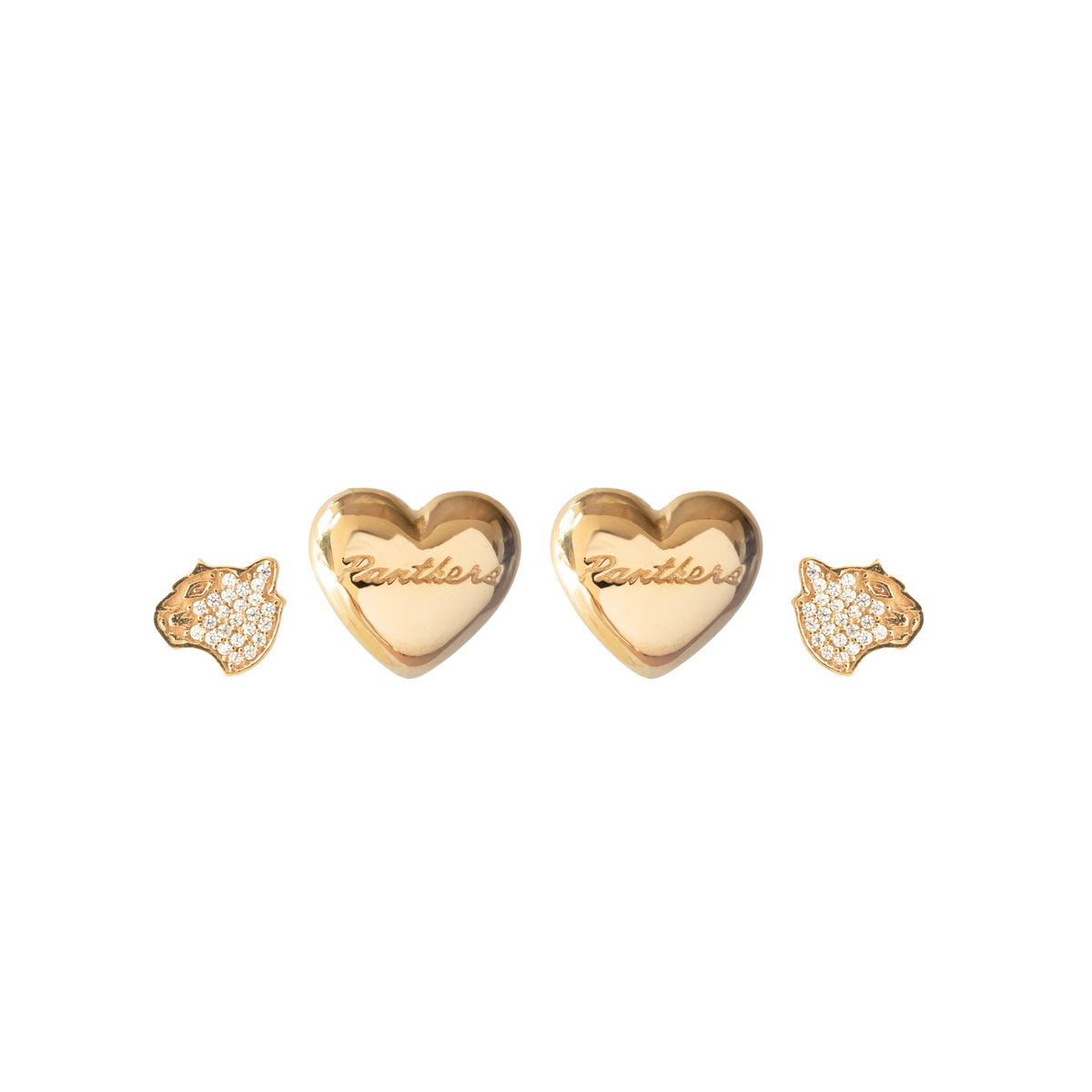 I Love My Florida Panthers Earring Stud Pack