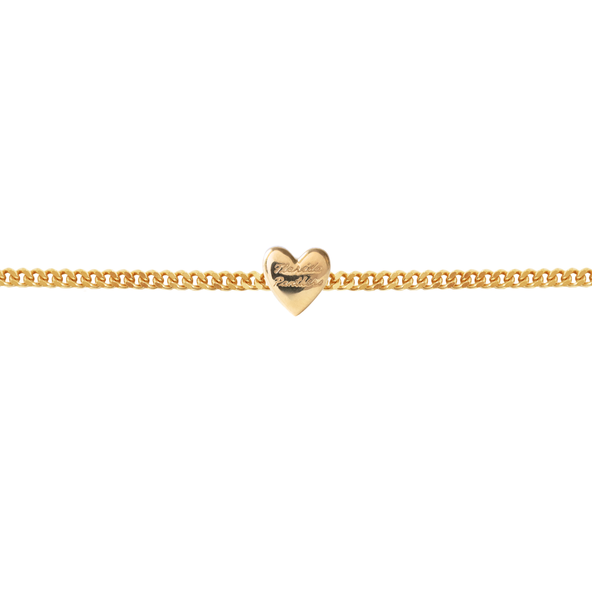 I Love My Florida Panthers Slider Heart Charm Bracelet