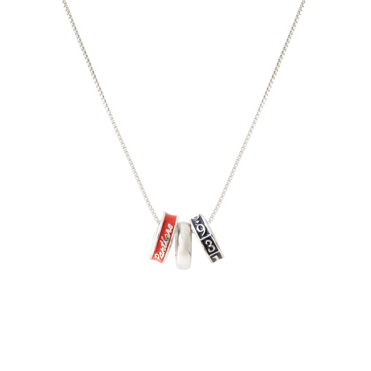 I Love My Florida Panthers Ring Charm Necklace