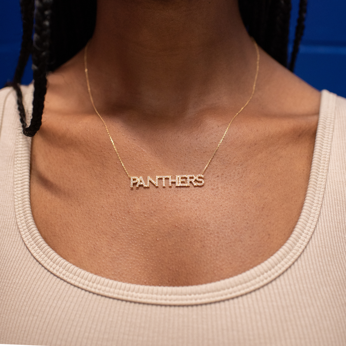 Florida Panthers Pave Necklace