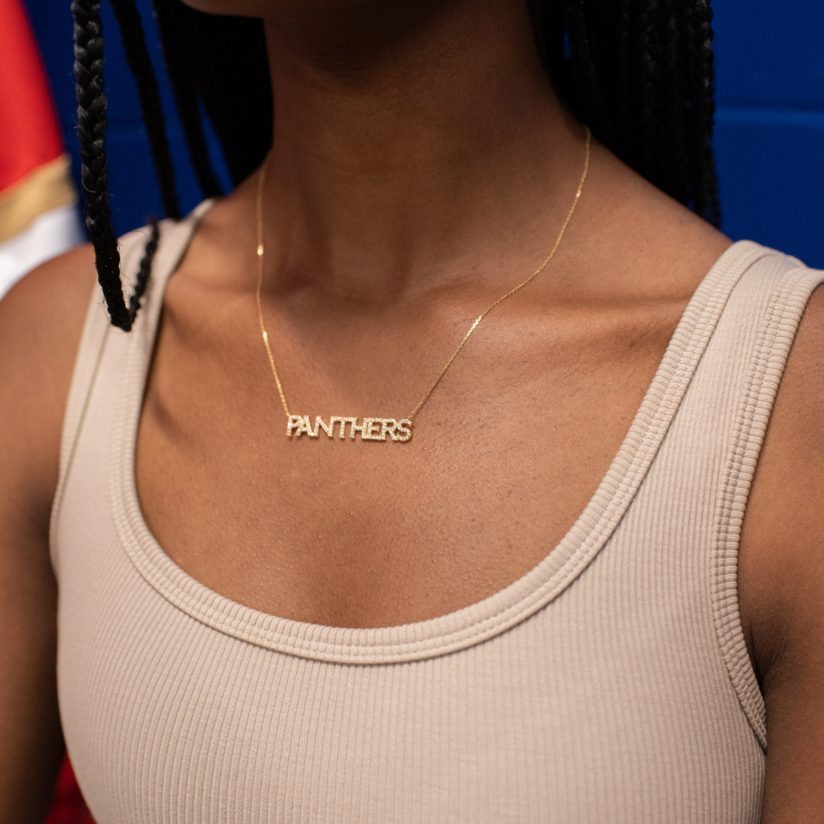 Florida Panthers Pave Necklace