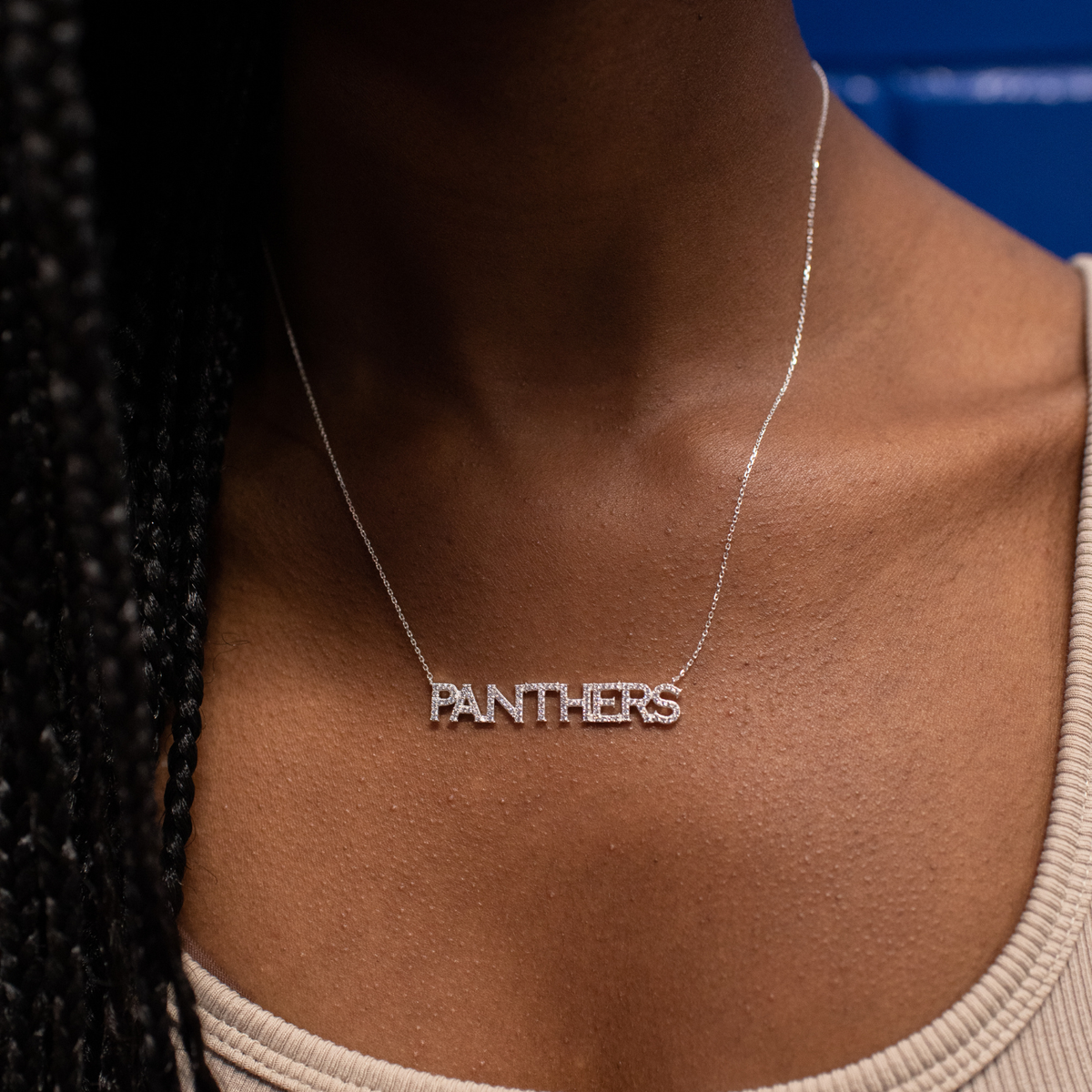 Florida Panthers Pave Necklace