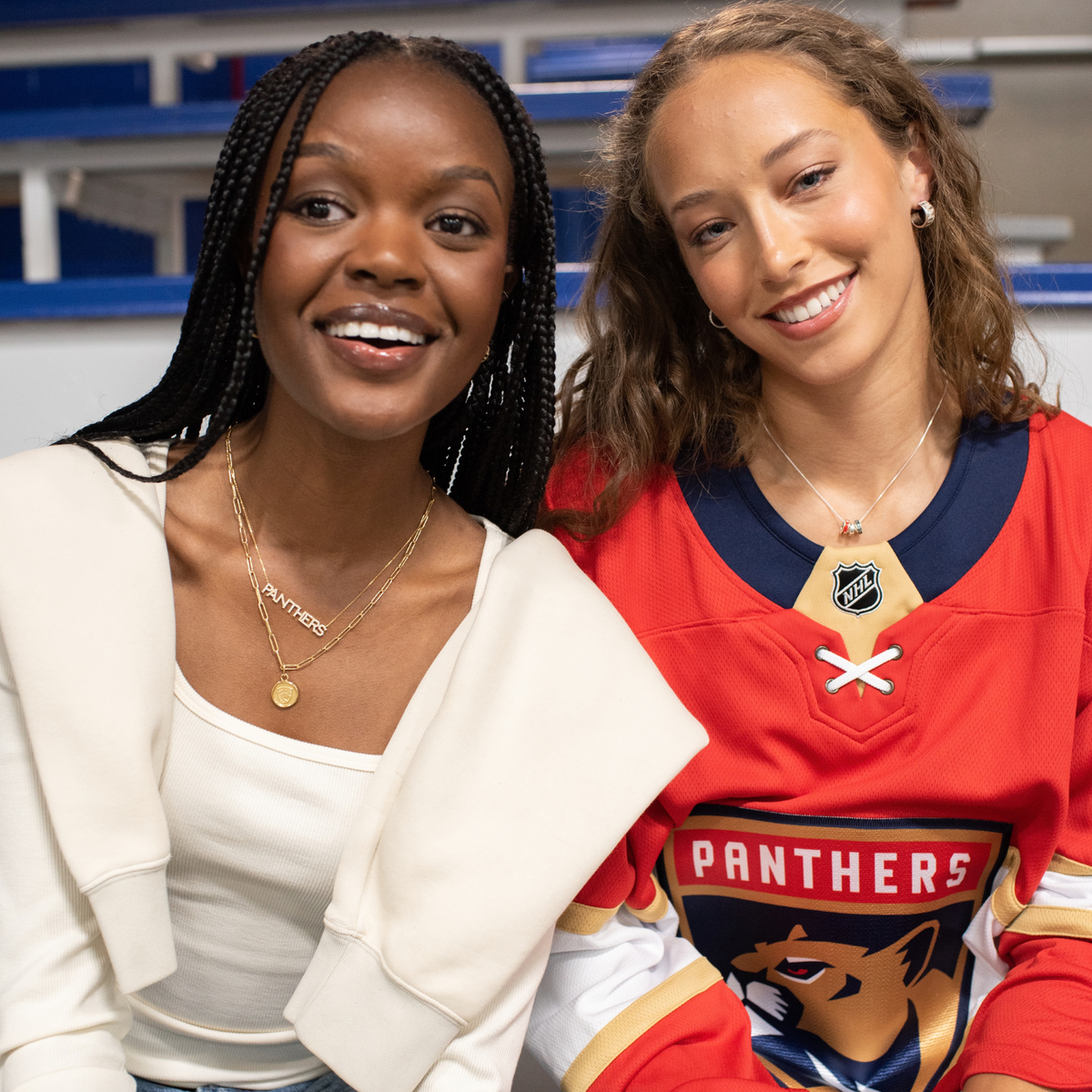 Florida Panthers Pave Necklace