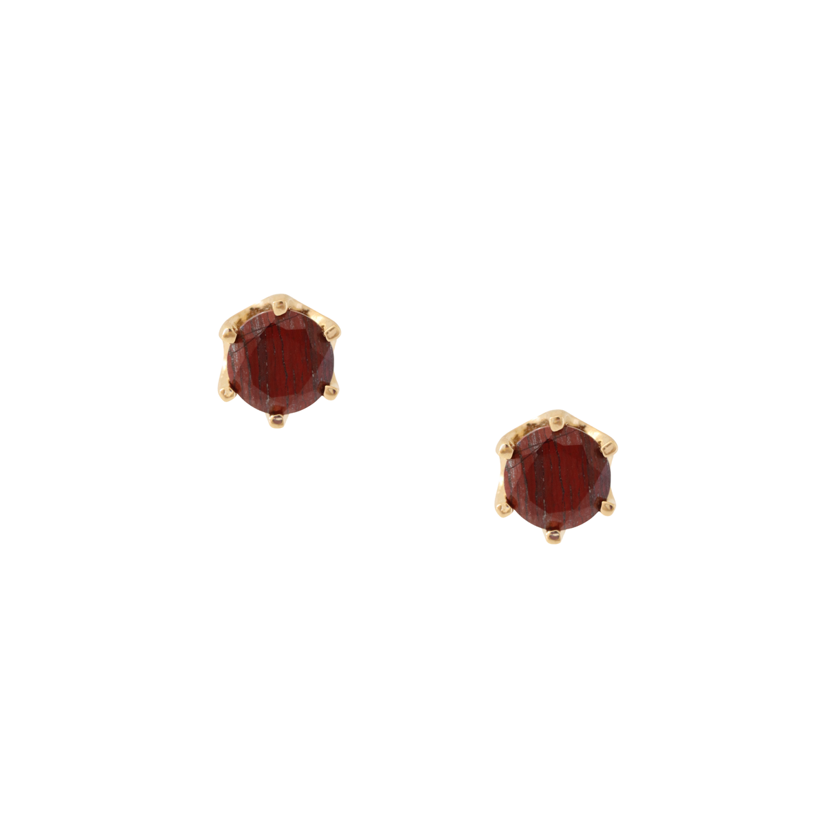 Preorder Forever Vintage Stud Earrings - Sedona Red Jasper