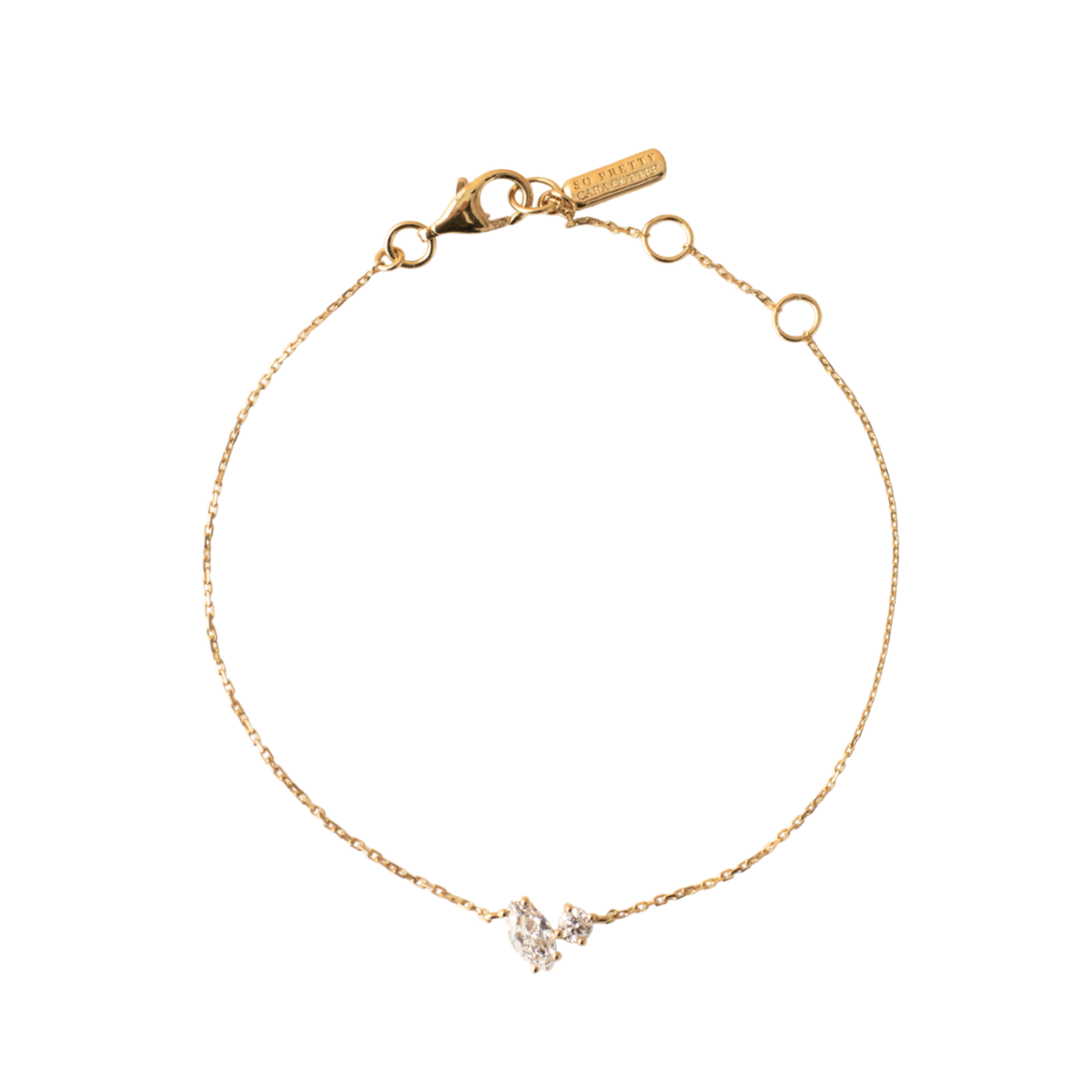 Fraiche Toi Et Moi Diamond Bracelet