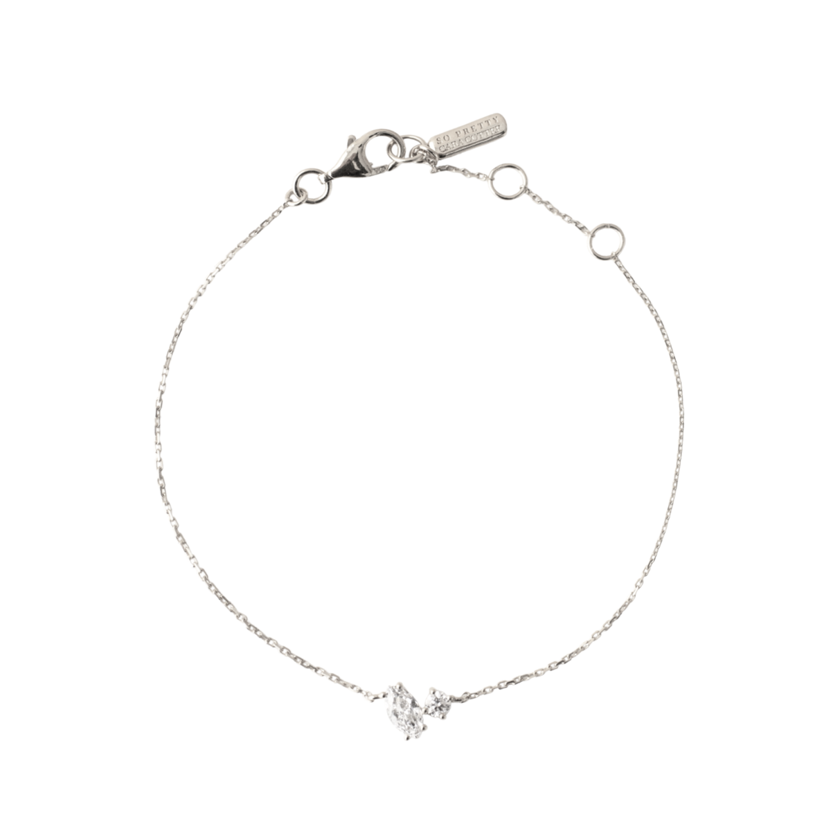 Fraiche Toi Et Moi Diamond Bracelet