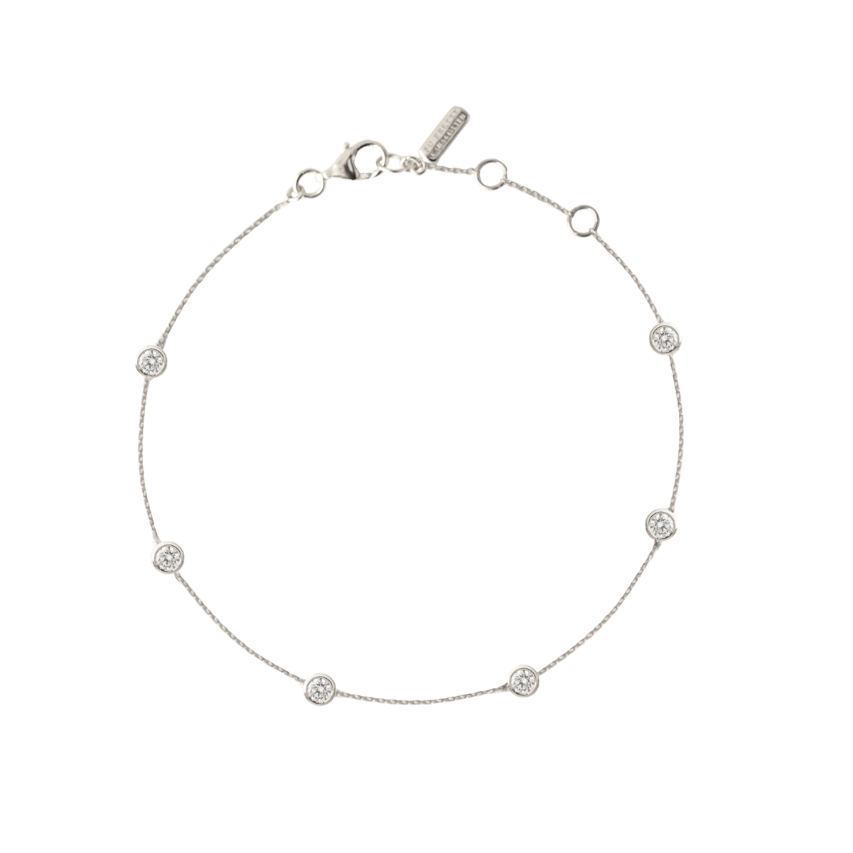 Fraiche Diamond Station Bracelet