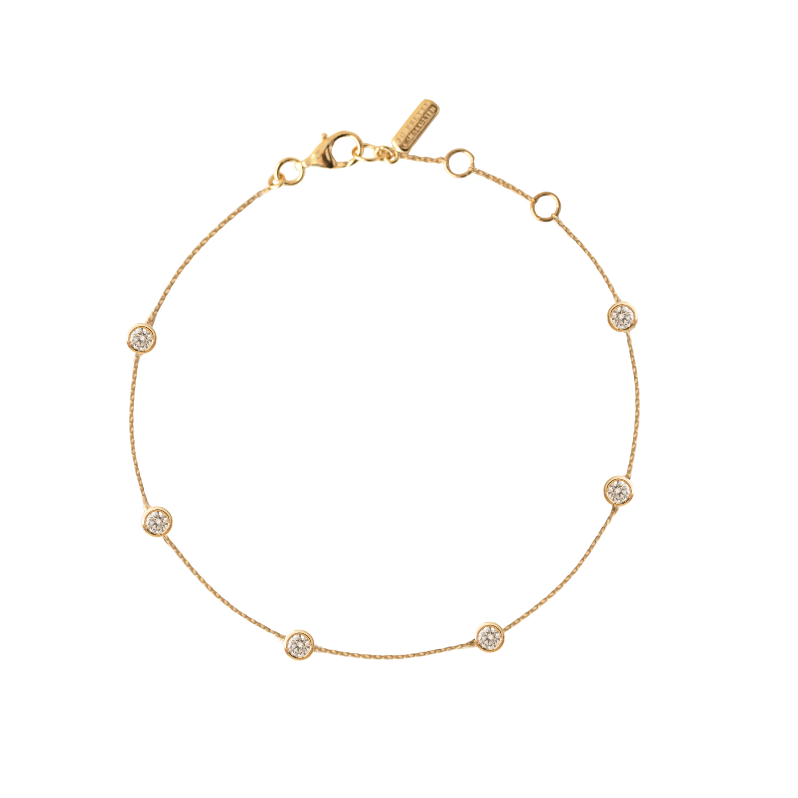 Fraiche Diamond Station Bracelet