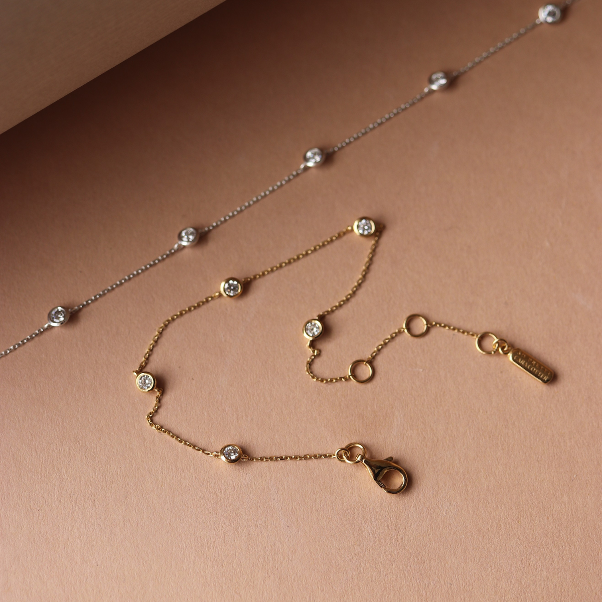 Fraiche Diamond Station Bracelet