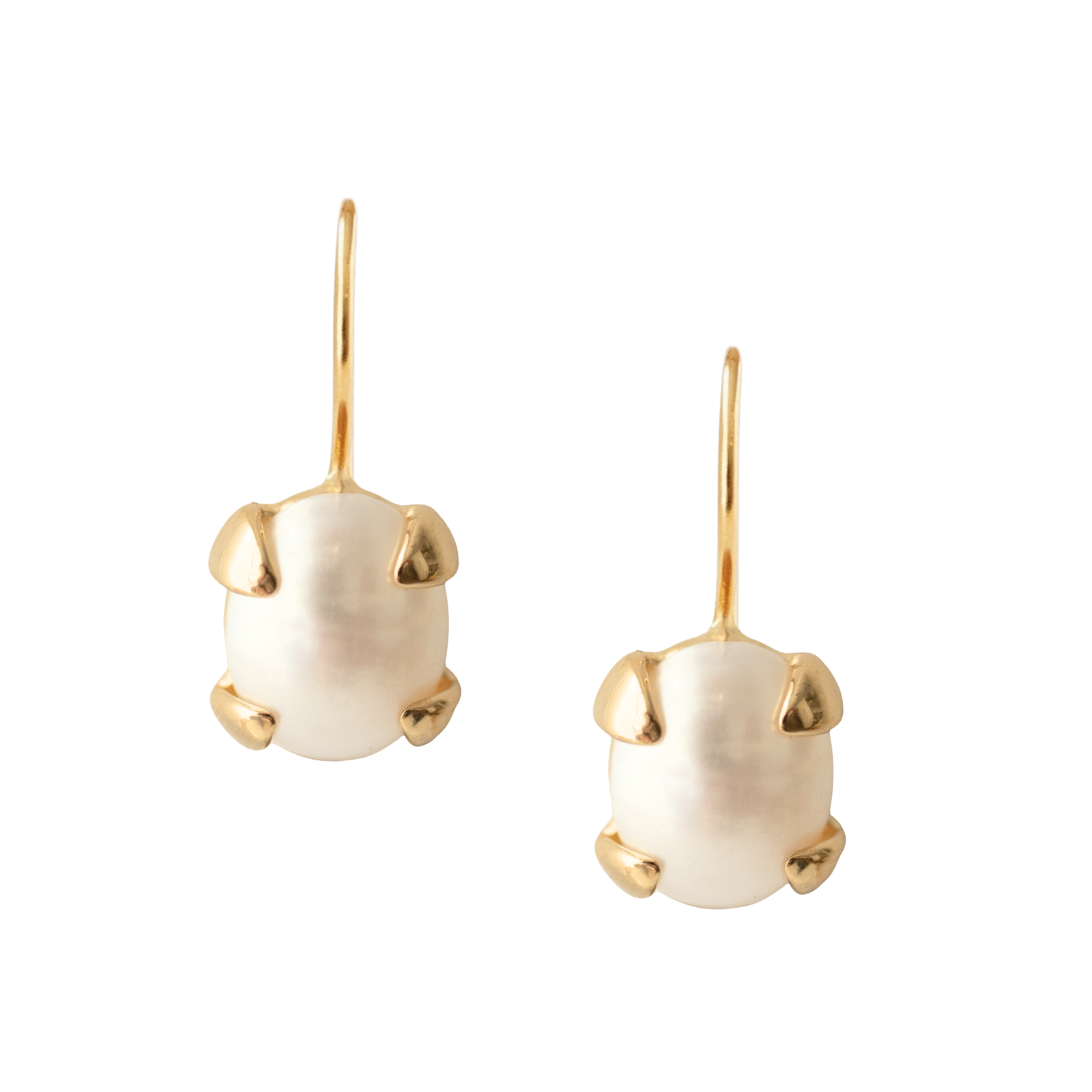 Glee Drop Earrings - Pearl