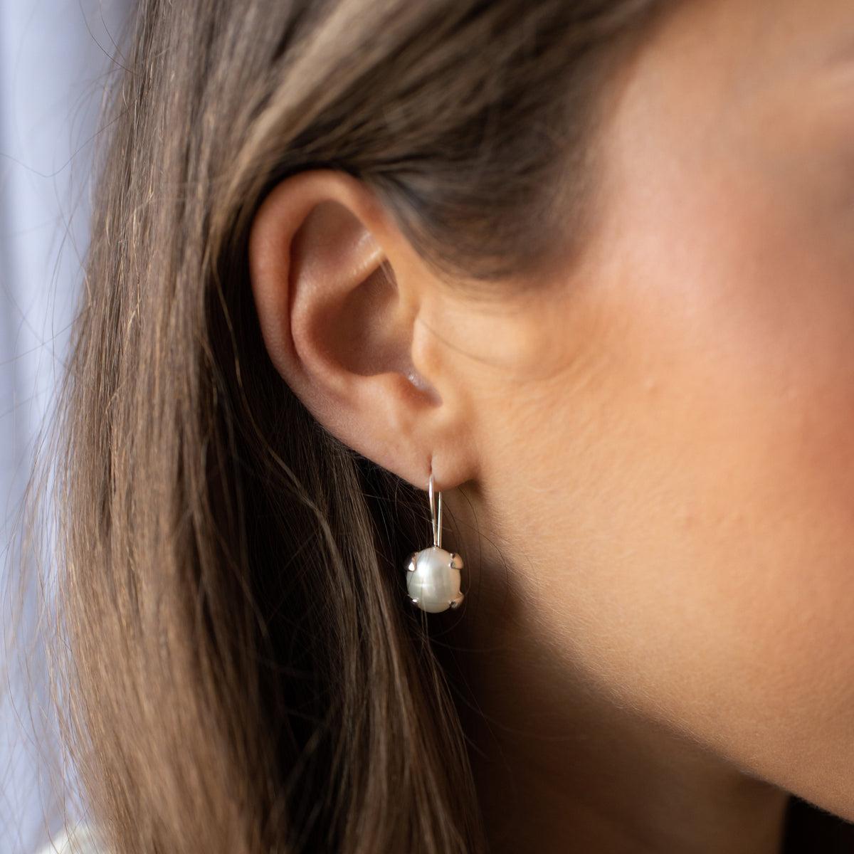 Glee Drop Earrings - Pearl 6