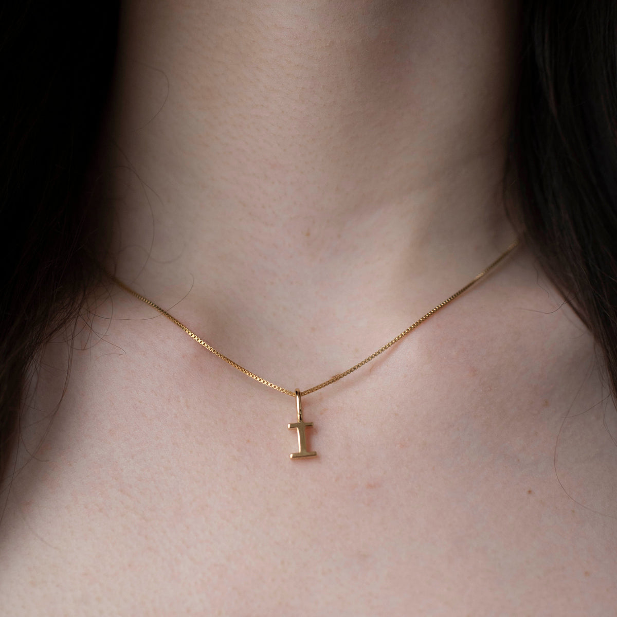 NOTABLE LETTER CHARM - I