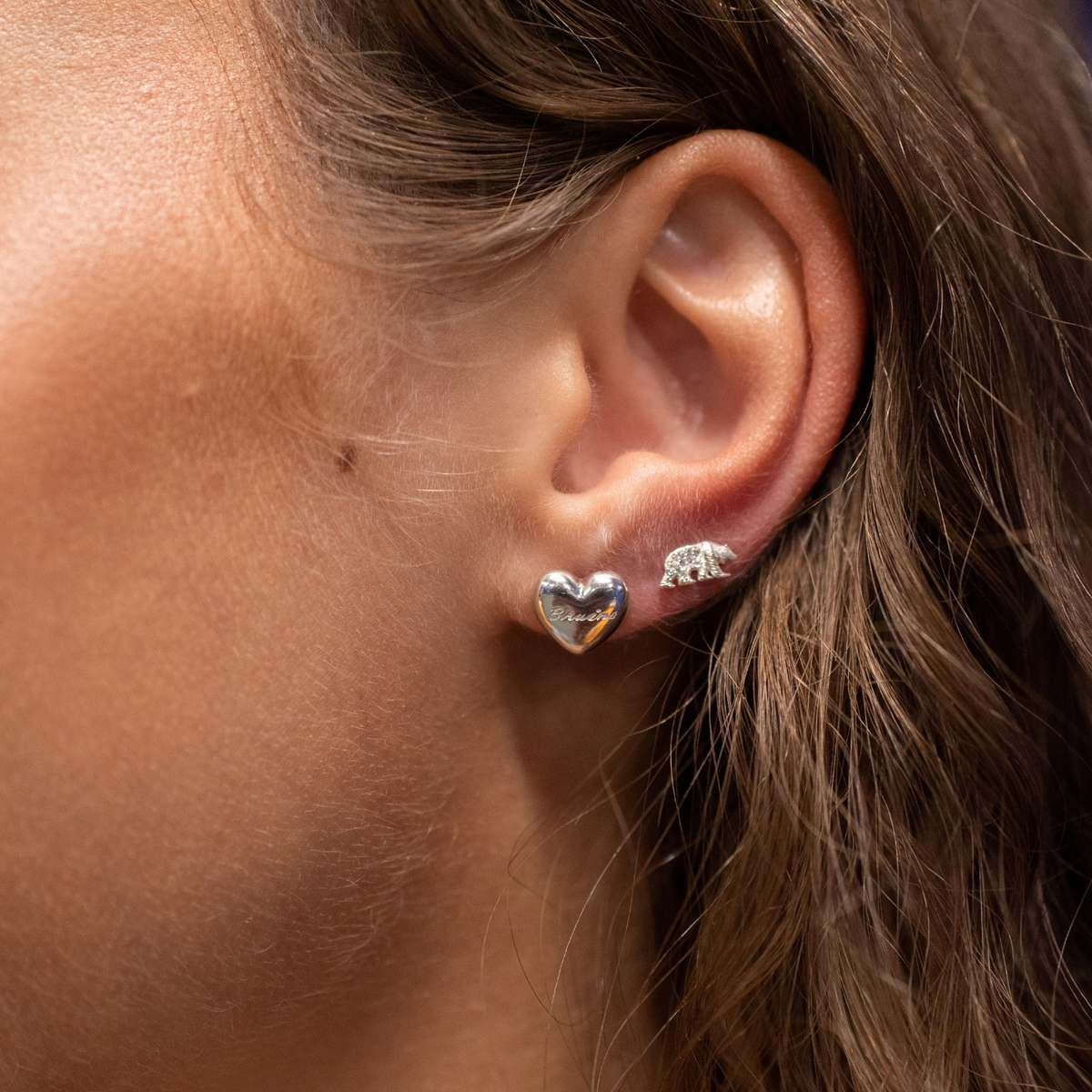 I Love My Boston Bruins Earring Stud Pack