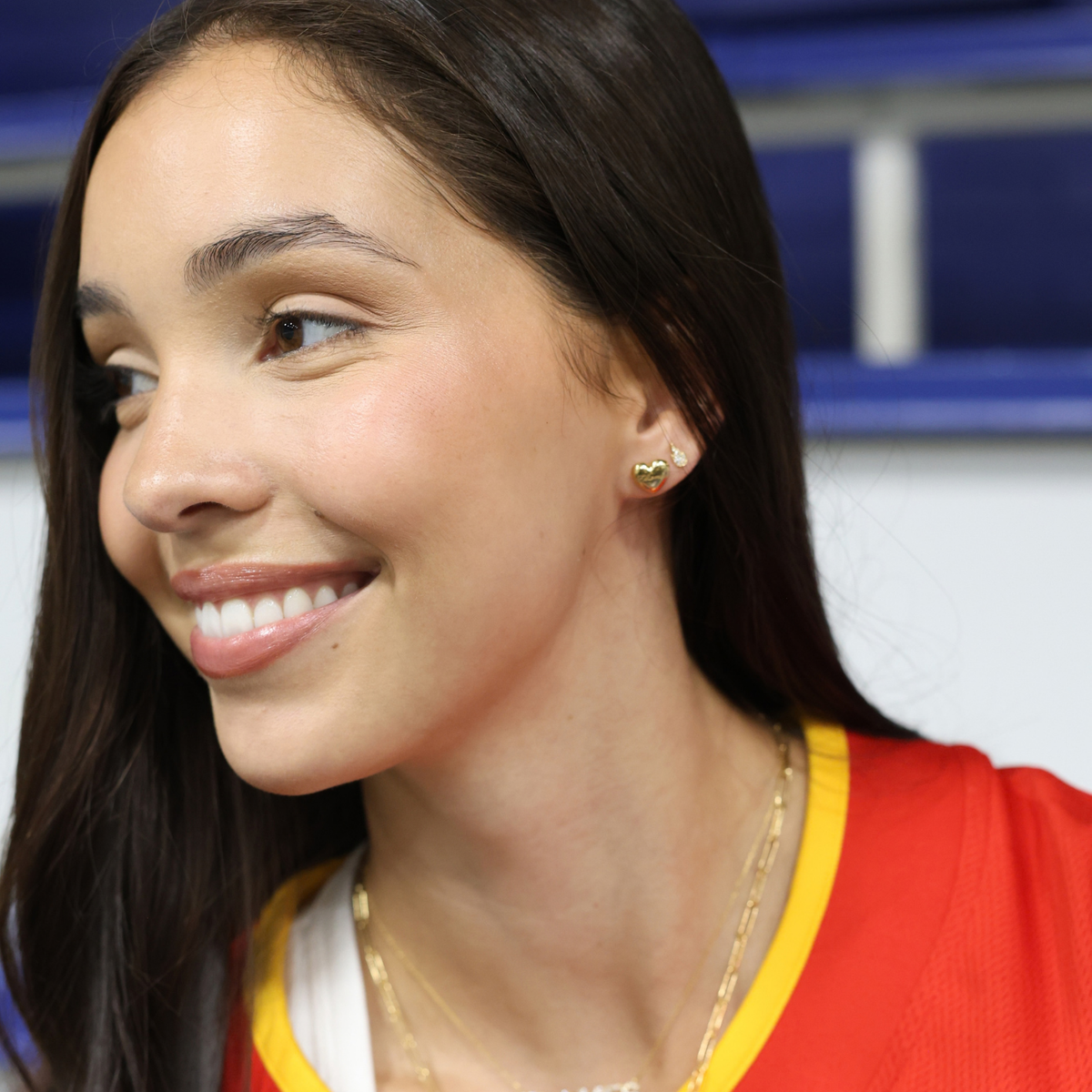 I Love My Calgary Flames Earring Stud Pack