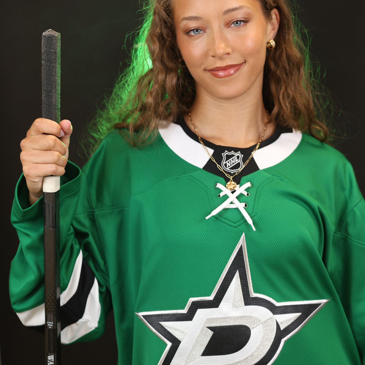 I Love My Dallas Stars Ring Charm Necklace