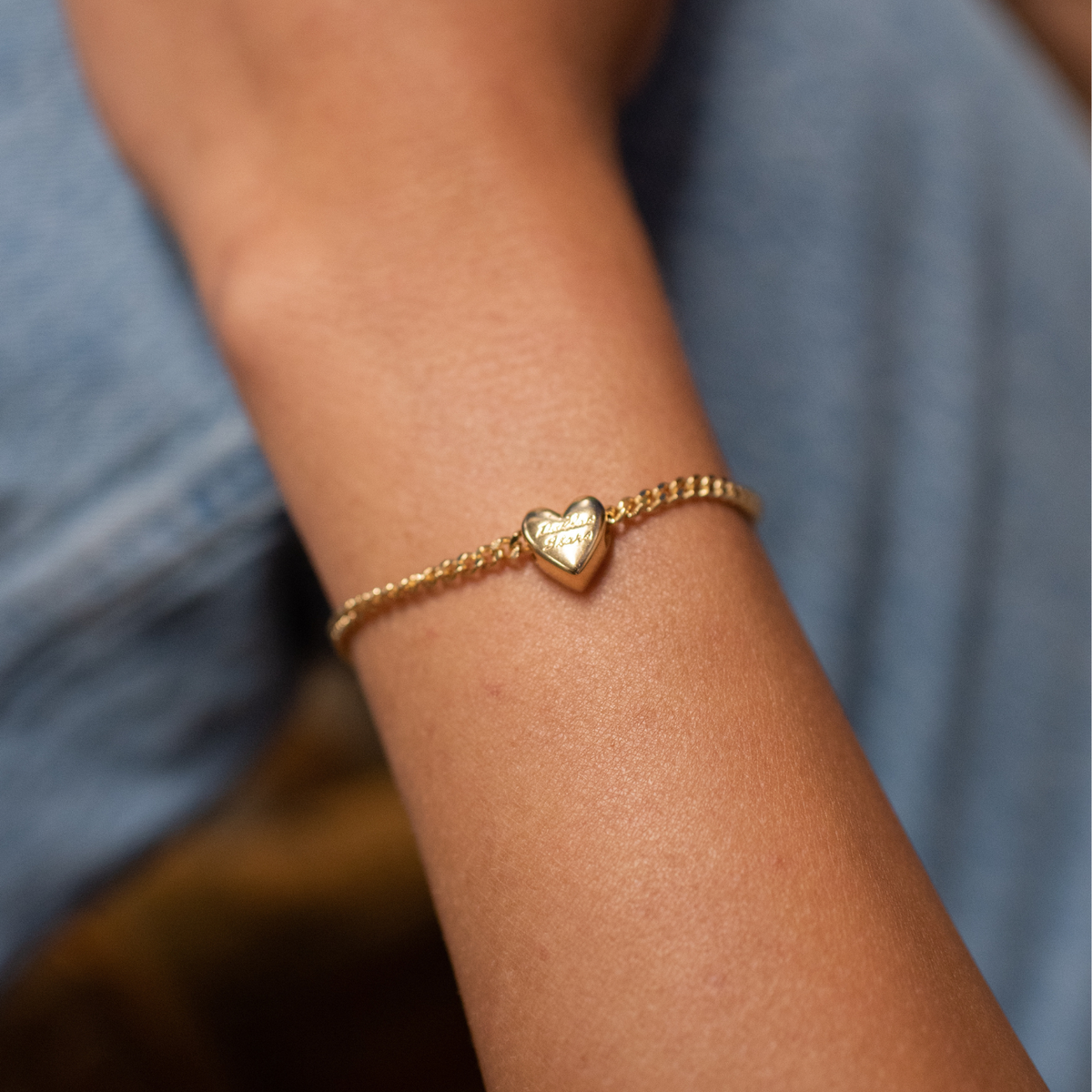 I Love My Dallas Stars Slider Heart Charm Bracelet
