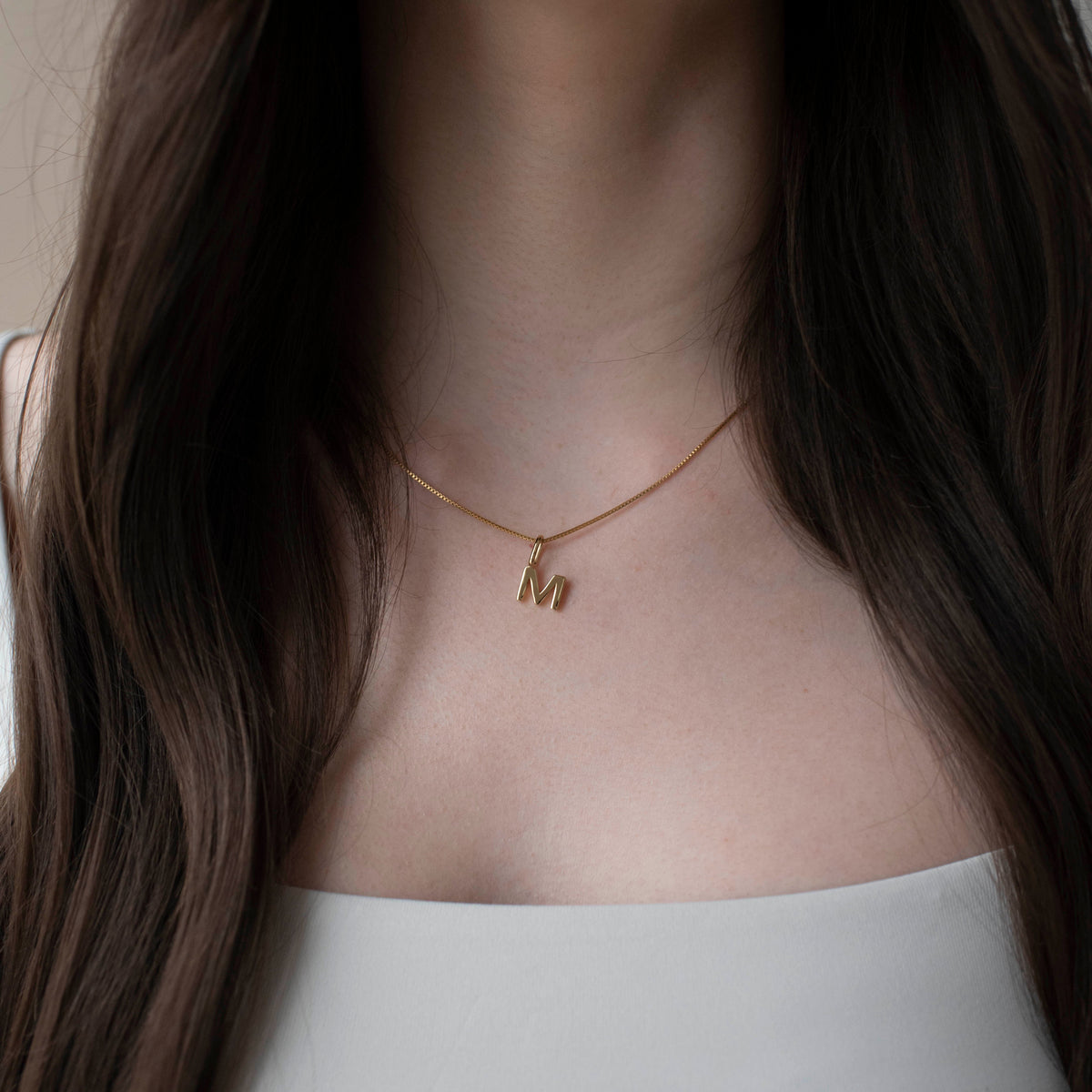 NOTABLE LETTER CHARM - M