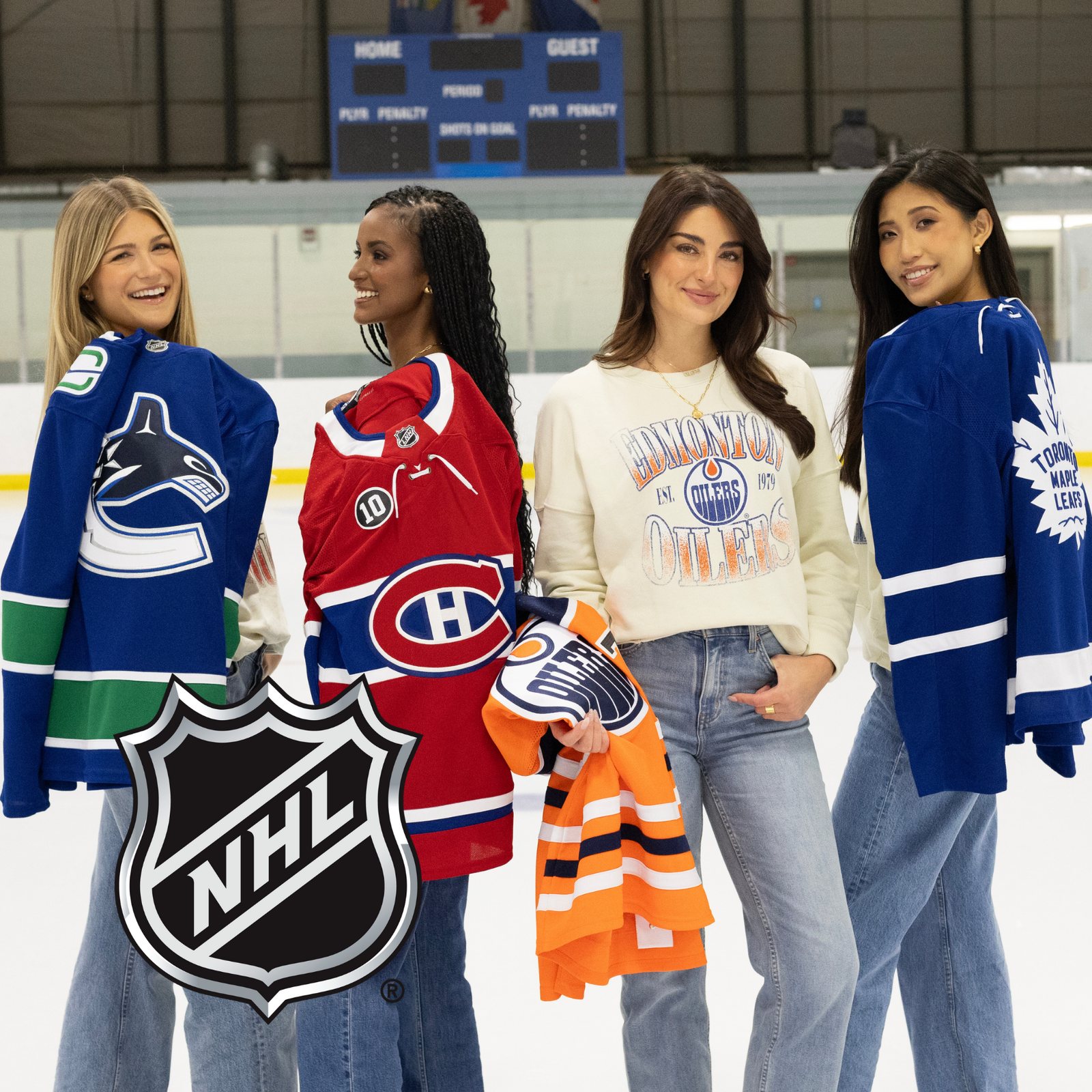 NHL Collection Hockey Never Looked So Pretty Square